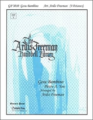 Gesu Bambino Handbell sheet music cover